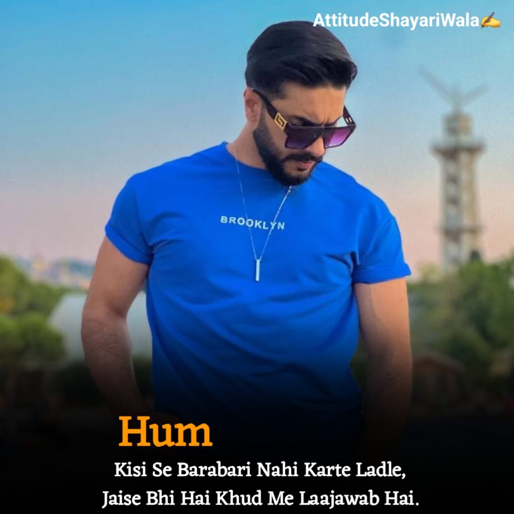 Killer Attitude Shayari English