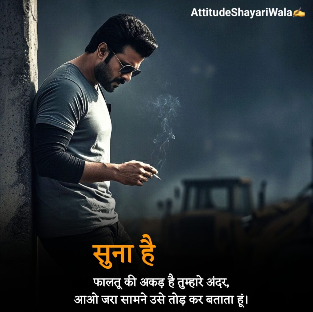 Attitude Shayari 2 Line
