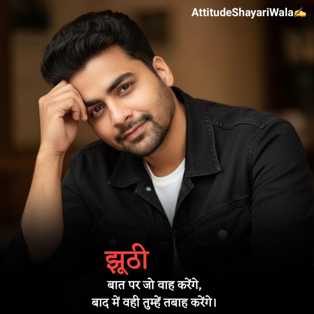 Killer Attitude Shayari For Boys