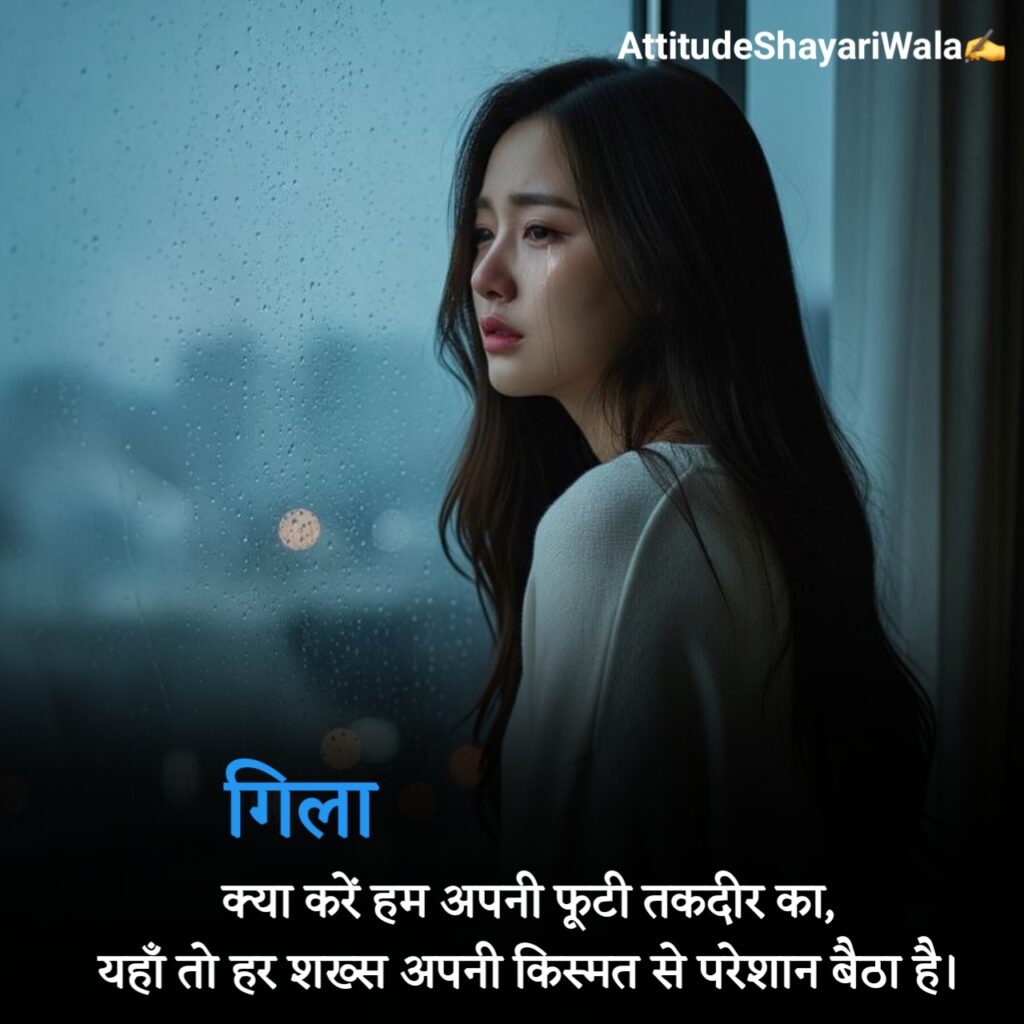 Kismat Par Shayari