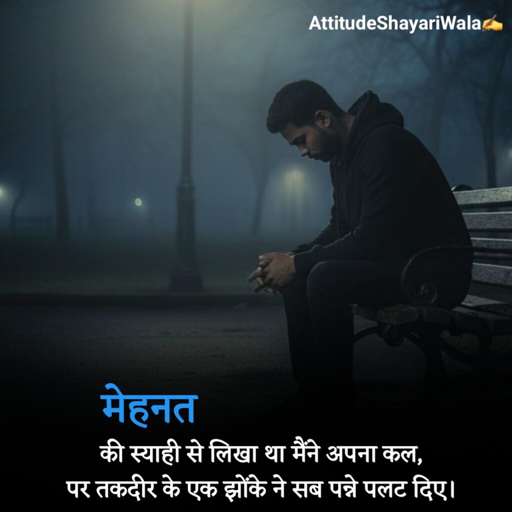Kismat Par Shayari