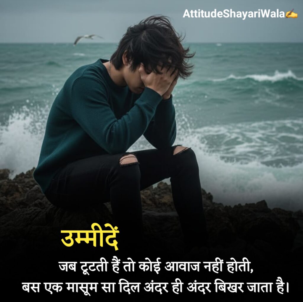 Sad Shayari in Hindi 2 Line