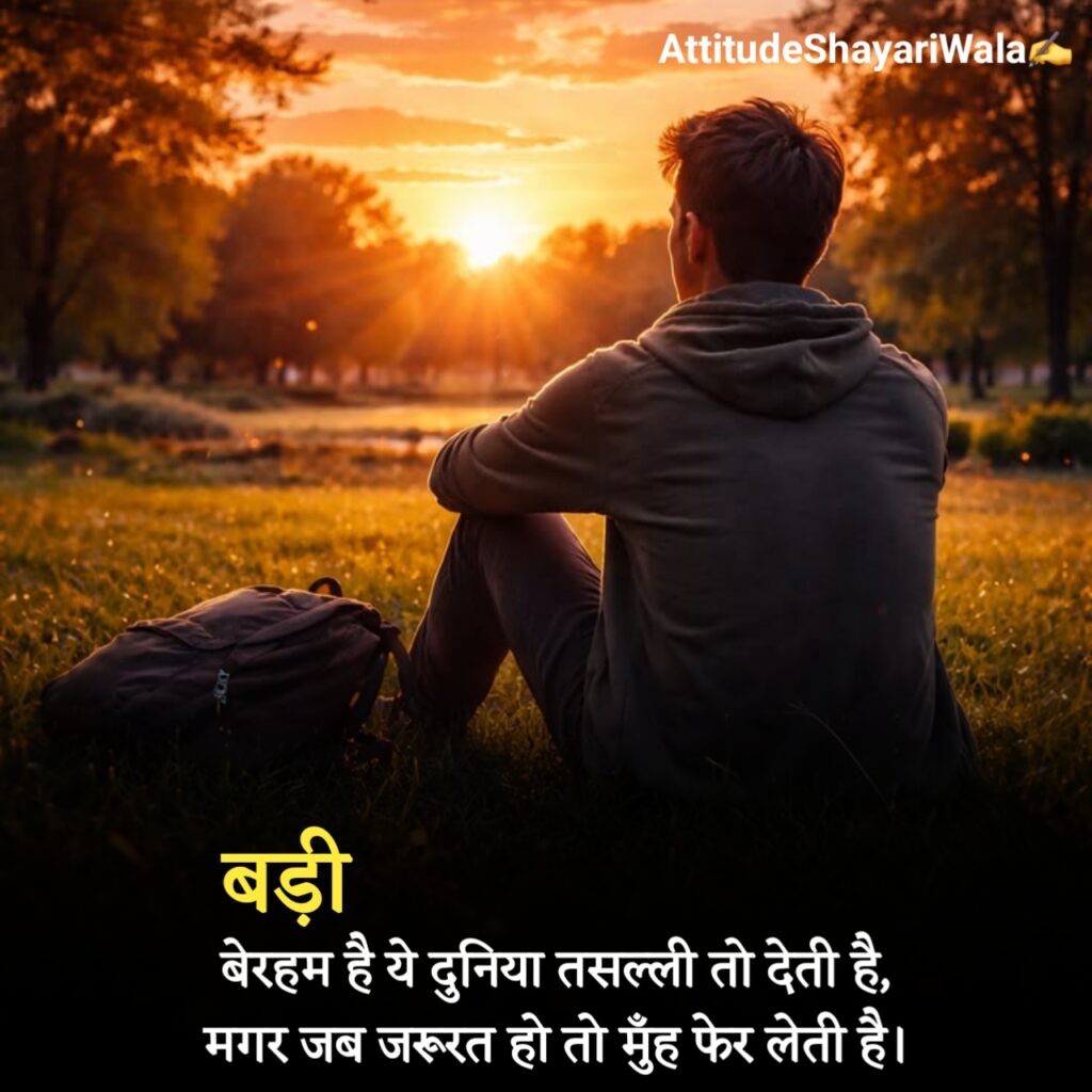 Sad Shayari in Hindi